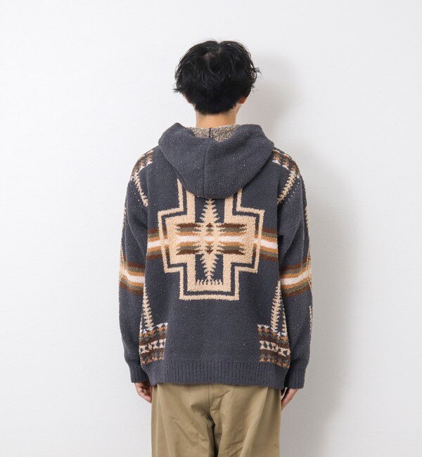 PENDLETON/ペンドルトン】Double Jacquard Zip up Hoodie ジップ