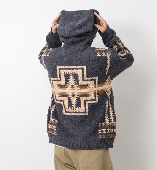 PENDLETON/ペンドルトン】Double Jacquard Zip up Hoodie ジップ