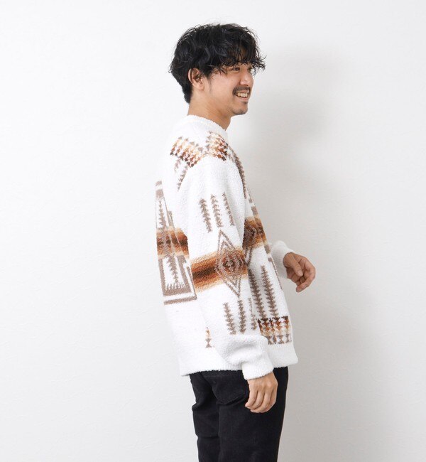 PENDLETON/ペンドルトン】Double Jacquard Crewneck Pullover クルー