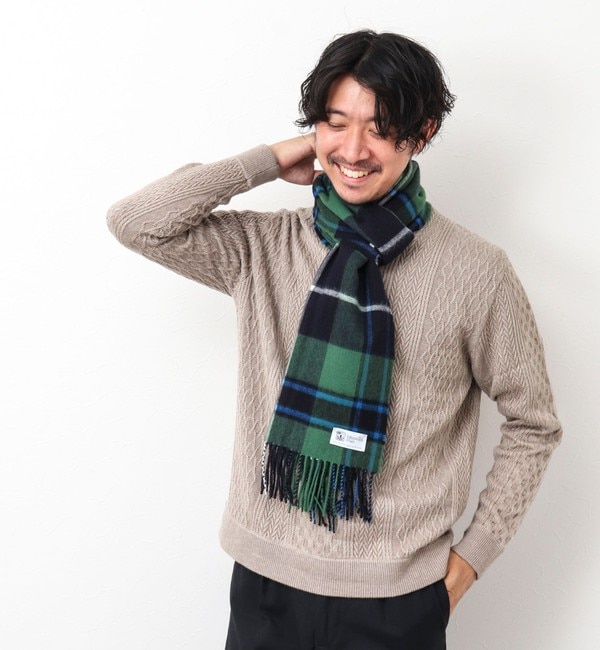 【Johnstons of Elgin/ジョンストンズ・オブ・エルガン】WA57 CASHMERE SCARF 35