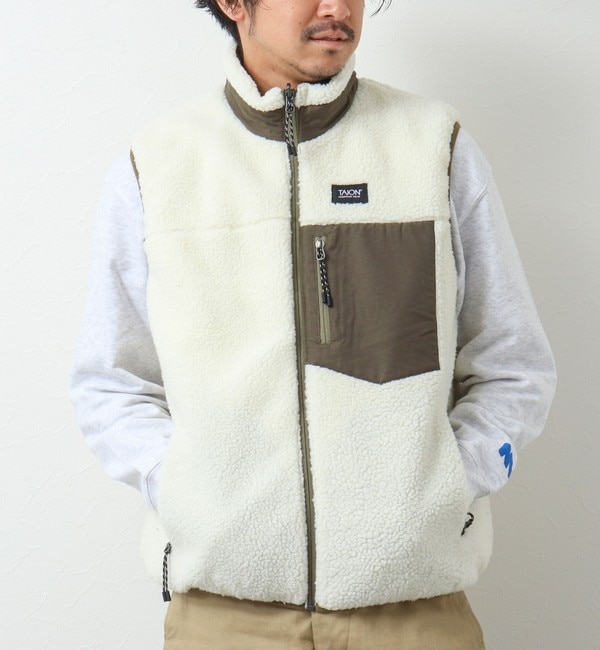 TAION/タイオン】DOWN×BOA REVERSIBLE VEST|NOLLEY'S(ノーリーズ)の