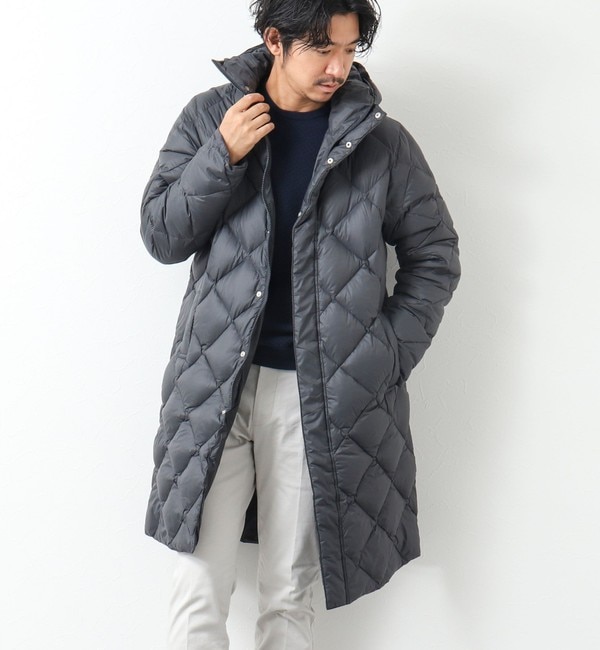TAION/タイオン】CITY ”PACKABLE” HOOD LONG DOWN JACKET|NOLLEY'S