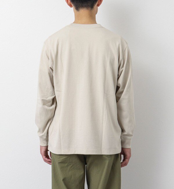 DANTON/ダントン】LONG SLEEVE T-SHIRT ワッペンロゴ ロンTシャツ