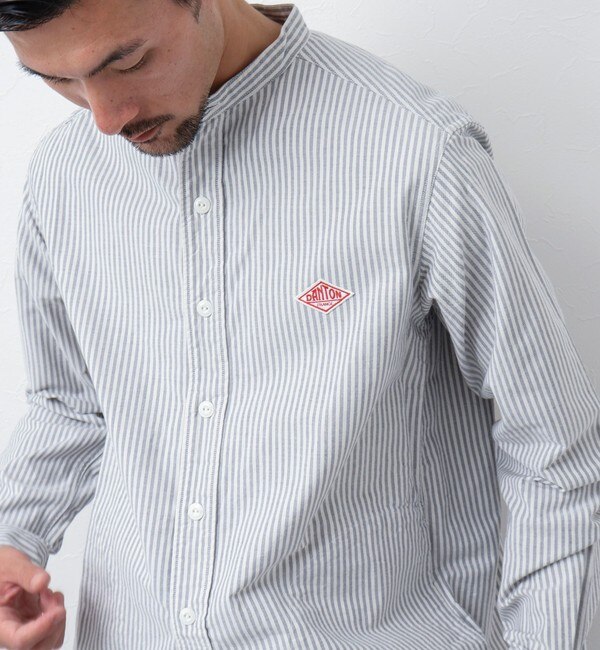 DANTON/ダントン】BAND COLLAR SHIRT OXP|NOLLEY'S(ノーリーズ)の通販