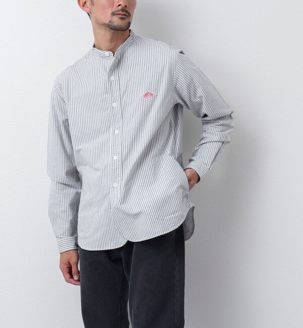 DANTON/ダントン】BAND COLLAR SHIRT OXP|NOLLEY'S(ノーリーズ)の通販