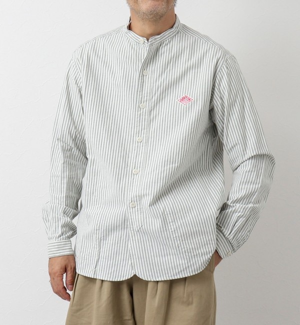 DANTON/ダントン】BAND COLLAR SHIRT OXP|NOLLEY'S(ノーリーズ)の通販