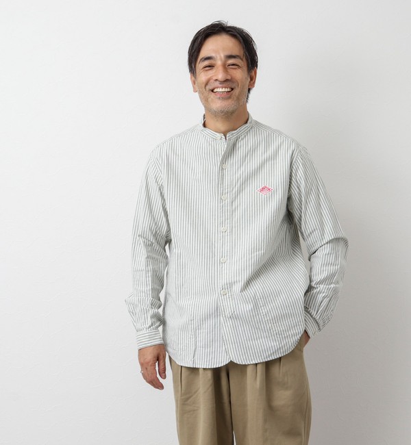 DANTON/ダントン】BAND COLLAR SHIRT OXP|NOLLEY'S(ノーリーズ)の通販