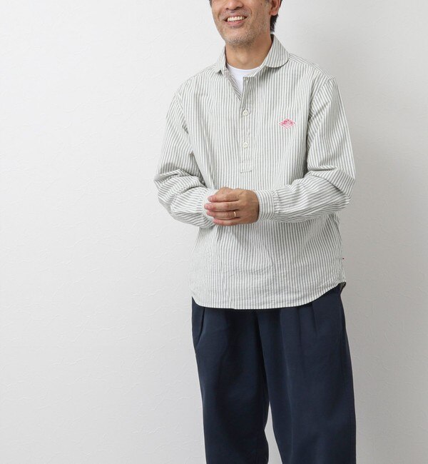 DANTON/ダントン】ROUND COLLAR P.O SHIRT OXP|NOLLEY'S(ノーリーズ)の