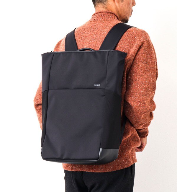 SONNE/ゾンネ】SOSL003 T-GUSSET BACKPACK ナイロンバックパック