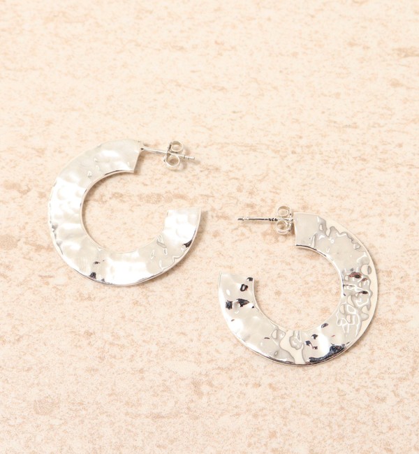 Nina＆Jules/ニナ エ ジュール】Frilled Hoops Small フリルフープ