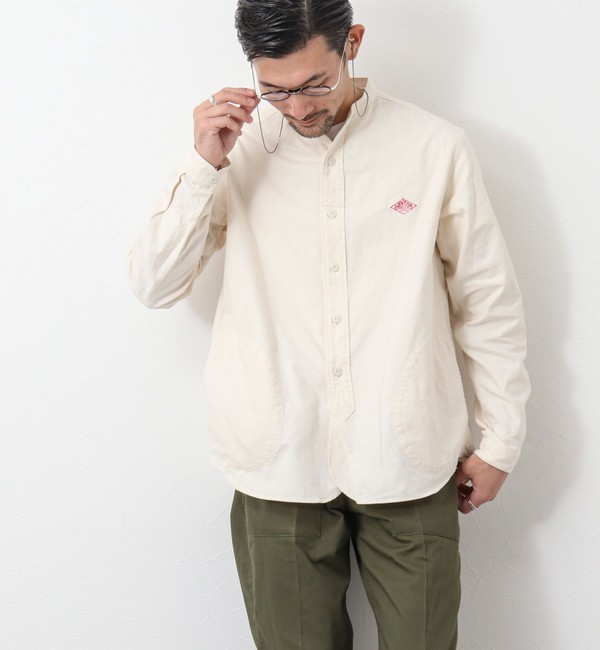 DANTON/ダントン】BAND COLLAR SHIRT VSS|NOLLEY'S(ノーリーズ)の通販