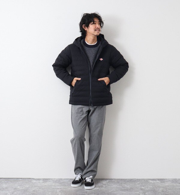 【DANTON/ダントン】MIDDLE DOWN HOODED JACKET PWL ミドルダウンジャケット