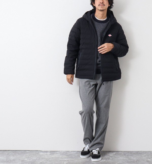 DANTON/ダントン】MIDDLE DOWN HOODED JACKET PWL ミドルダウン