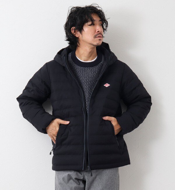 DANTON/ダントン】MIDDLE DOWN HOODED JACKET PWL ミドルダウン