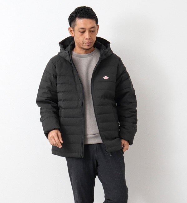 DANTON/ダントン】MIDDLE DOWN HOODED JACKET PWL ミドルダウン