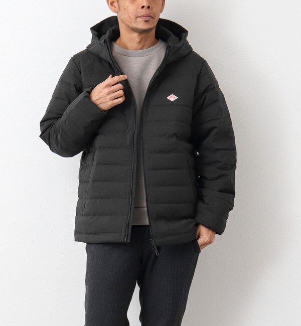 DANTON/ダントン】MIDDLE DOWN HOODED JACKET PWL ミドルダウン