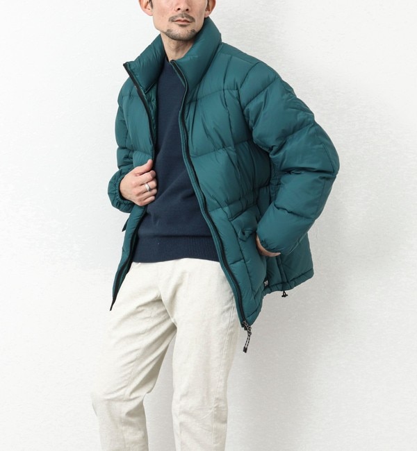 WEB限定】【TAION/タイオン】MOUNTAIN PACKABLE VOLUME DOWN JACKET