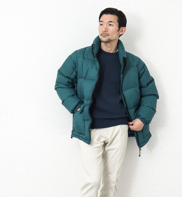 WEB限定】【TAION/タイオン】MOUNTAIN PACKABLE VOLUME DOWN JACKET