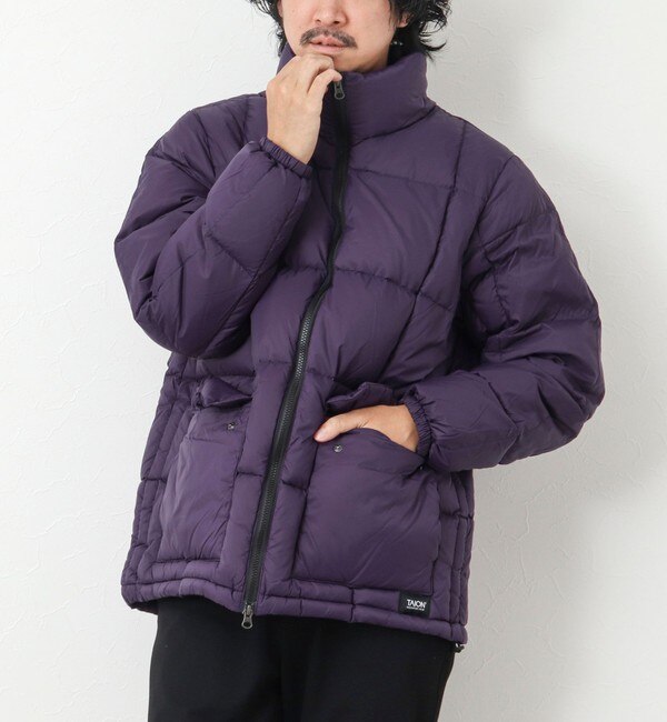 【WEB限定】【TAION/タイオン】MOUNTAIN PACKABLE VOLUME DOWN JACKET ボリュームダウンジャケット