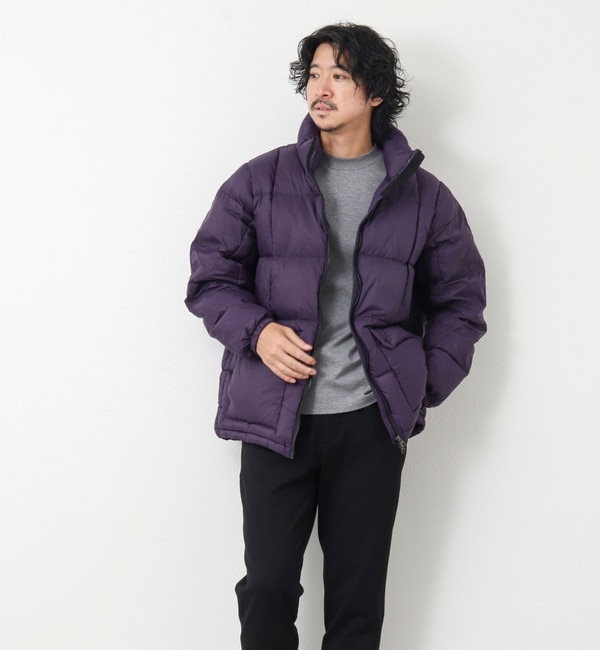 WEB限定】【TAION/タイオン】MOUNTAIN PACKABLE VOLUME DOWN JACKET