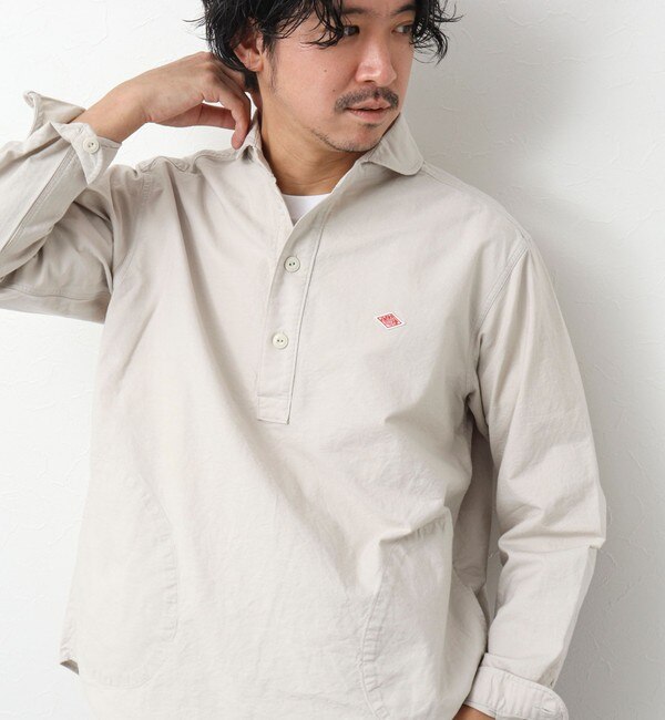 DANTON/ダントン】SOX ROUND COLLAR PO SHIRT L/S ラウンド