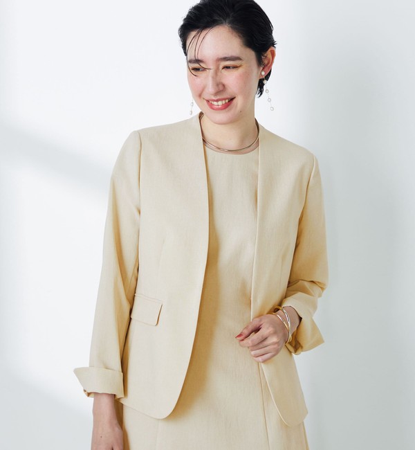 スーツセットアップ コーディネート 絞れる NOLLEY'S×UNIQLO