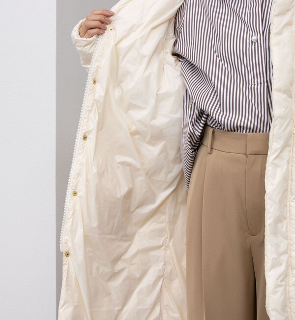 ◇【WEB限定】【TAION/タイオン】ヘチマキルトロングダウン 24AW ◇【WEB限定】【TAION/タイオン】ヘチマキルトロングダウン 24AW