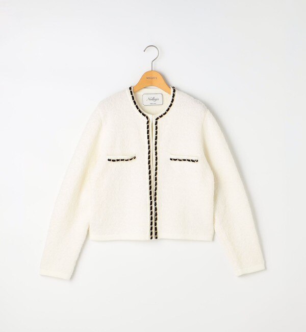 飯豊まりえさん着用＞チェーンブレードフワフワジャケット 24AW