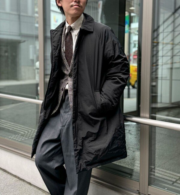Herno へた ラミナー GORE-TEX 撥水 ステンカラーコート サイズ52