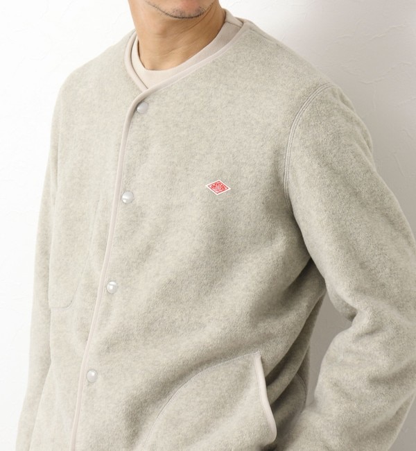 DANTON/ダントン】フリースカラーレスジャケット 24AW|NOLLEY'S