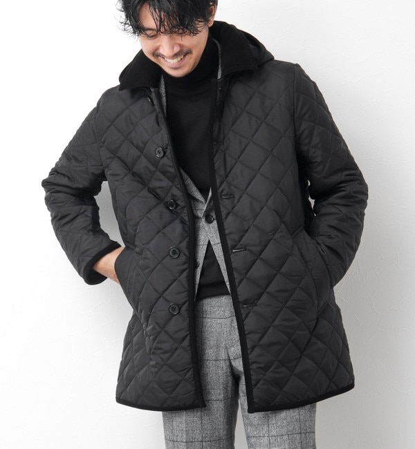 ファッションメンズなら|【ノーリーズ/NOLLEY'S】 【Traditional WeatherWear】別注 DERBY HOOD キルティングジャケット