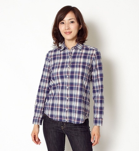 【stefis】2wayチェックシャツ