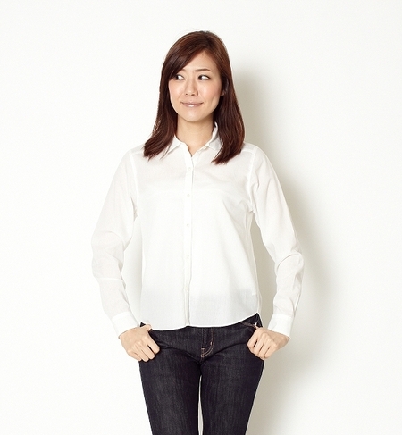 ショート丈シャツ