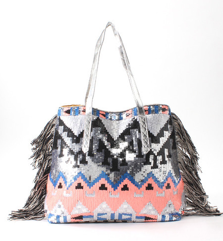 スパンコールトート