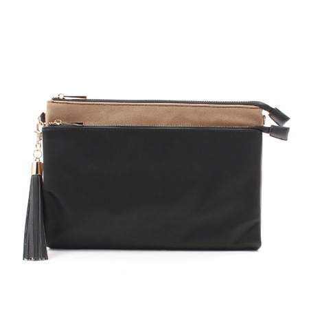 コンビＷジップクラッチ