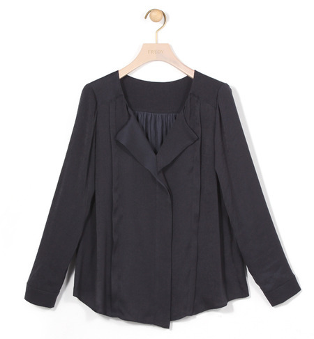 【再値下げ】クレールサテン衿フリルBL