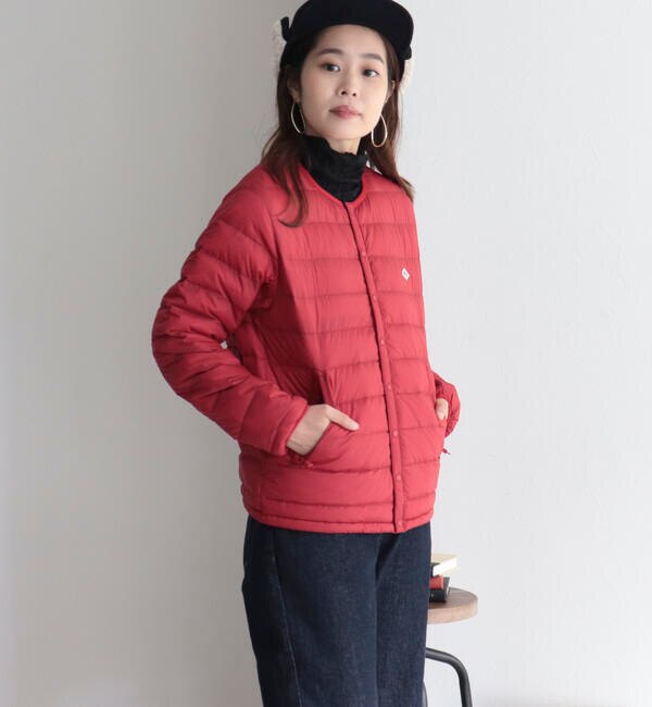 DANTON/ダントン】INNER DOWN CREWNECK JACKET インナーダウン