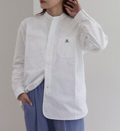 【GEVACO/ゲバコ】OXバンドカラーL/Sシャツ