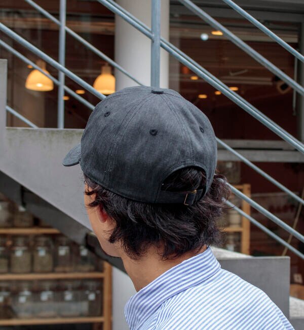 【GLOSTER/グロスター】WASHED DOG embroidery CAP キャップ