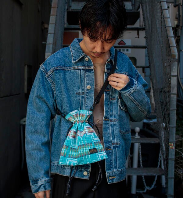 【PENDLETON/ペンドルトン】別注2WAYミニショルダーバッグ メッシュ サコッシュ