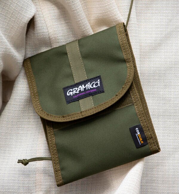 GRAMICCI/グラミチ】CORDURA コーデュラ ネックポーチ サコッシュ  ミニバッグ|FREDYGLOSTER(フレディアンドグロスター)の通販｜アイルミネ