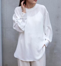 ジョーゼットTシャツブラウス