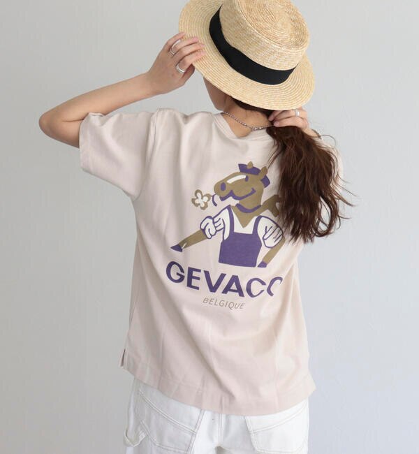 【GEVACO】【FG限定】天竺馬柄プリントTシャツ