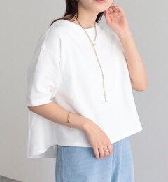 ラッセルクロプト丈プルオーバーカットソー