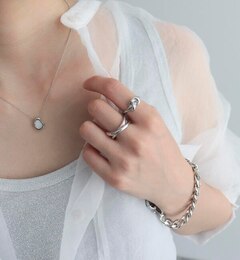 結び＆クロス2セットリング