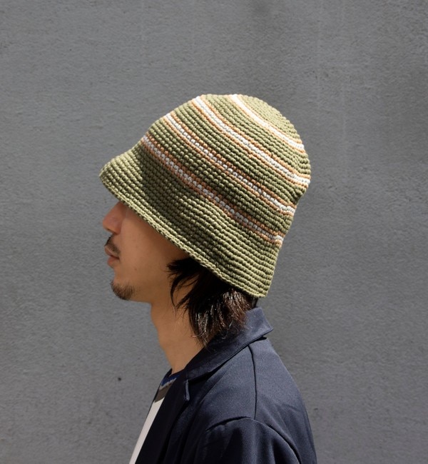 Mighty Shine/マイティシャイン】Groovy Knit Hat -Nordic & Border