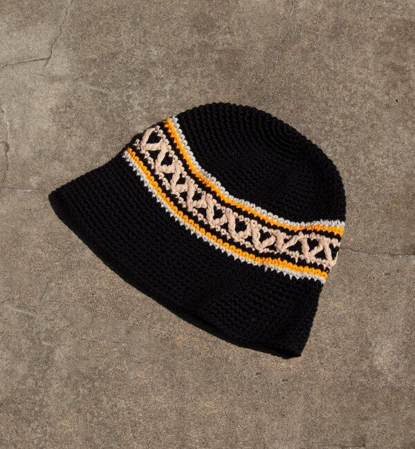 Mighty Shine/マイティシャイン】Groovy Knit Hat -Nordic & Border