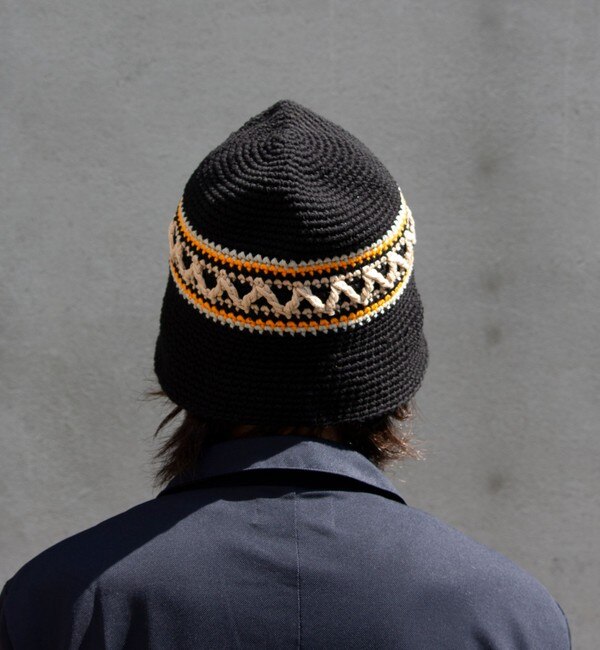 Mighty Shine/マイティシャイン】Groovy Knit Hat -Nordic & Border