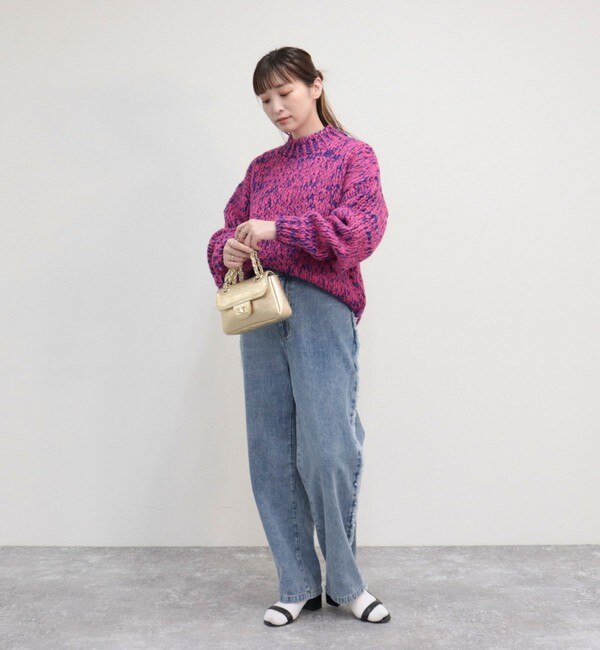 TRICOTS JEAN MARC/トリコジャンマルク】別注カラー有り、カラーニット