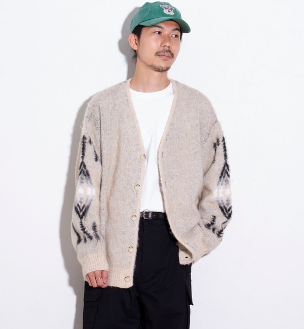 PENDLETON/ペンドルトン】別注シャギーニットカーディガン バック